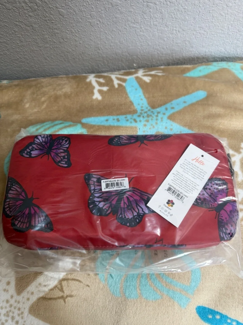 Lug Puddle Jumper SE Packable Backpack~Butterfly Poppy~NEW unopened packaging - Picture 7 of 8